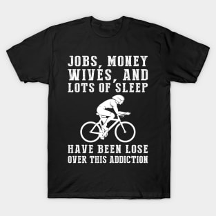 Pedalmania: Embrace the Hilarious Cycling Addiction Tee! T-Shirt